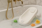 Składana podpórka do kąpieli dla niemowląt Momini BathBuddy beige