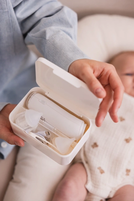 Automatyczny aspirator do nosa Momini Breezy