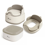 Wielofunkcyjny nocnik dla dzieci 3w1 dla niemowląt Momini Softi beige