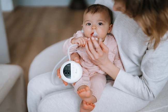 Automatyczny aspirator do nosa Momini Sniffley