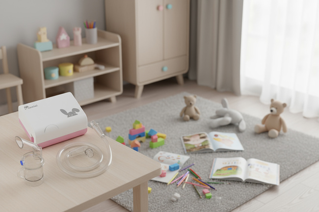 Zestaw Na Przeziębienie Aspirator Sniffley + Nebulizator NebuEasy + Termometr LittleCare