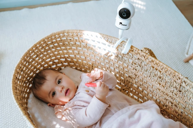 Zestaw Pełnego Spokoju: Monitor Snu SleepSafe + Niania Dwukierunkowa CommuniCare + Holder NannyBase