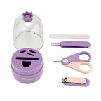 Zestaw do pielęgnacji paznokci niemowląt Momini Lilac