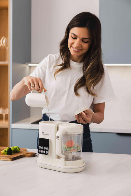 Zestaw Wzrost i Smak: Multiblender MiniChef + Nocnik 3w1 Softi Beige