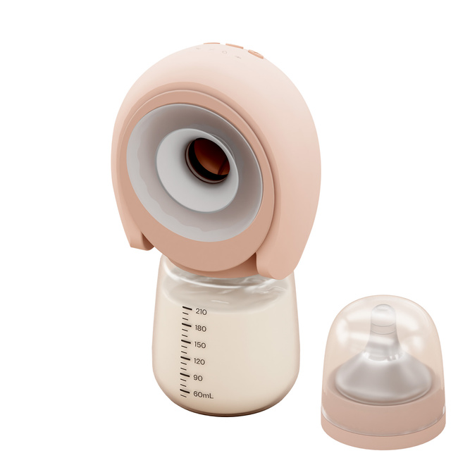 4-fazowy podwójny bezprzewodowy laktator elektroniczny 2w1 Momini SippyPump Twin