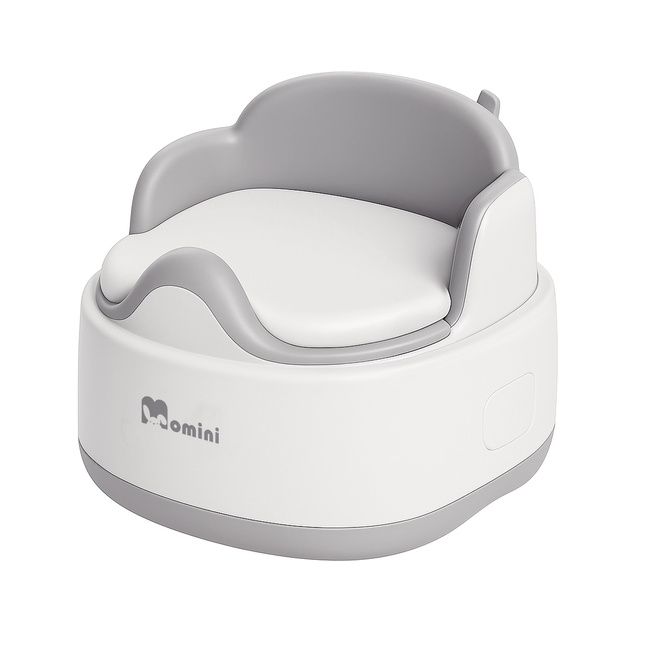 Wielofunkcyjny nocnik dla dzieci 3w1 dla niemowląt Momini Softi grey