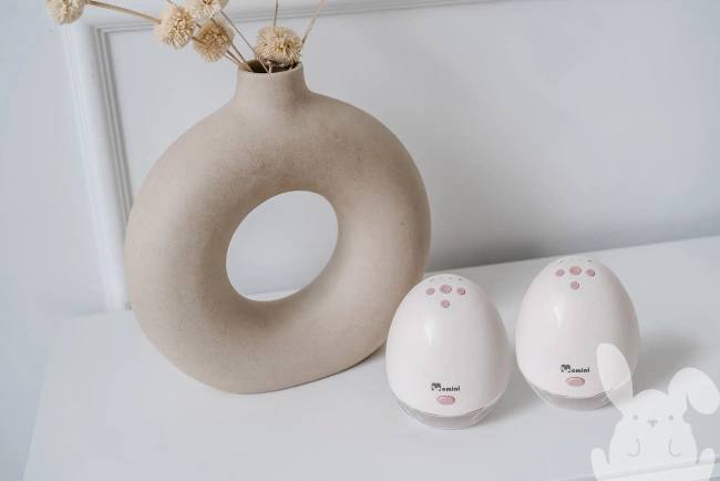 4-fazowy podwójny bezprzewodowy laktator elektroniczny 2w1 Momini TwinHarmony