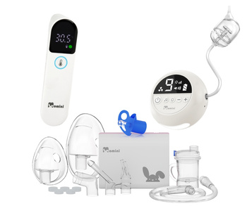 Zestaw na przeziębienie aspirator + nebulizator + termometr
